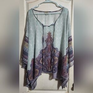 Sheer Women Top - Multicolor